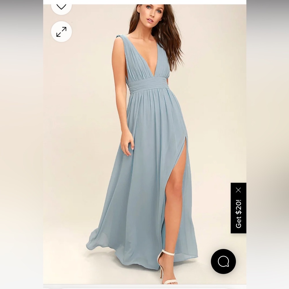Light Blue Bridesmaid dress